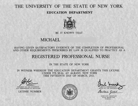 NY State Registered Nurse